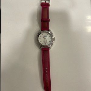 Perfect condition pink coach watch